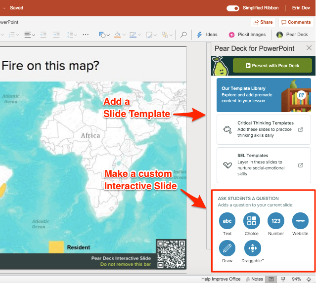What are Pear Deck Slides?